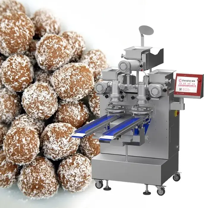Machine automatique multifonction pour la fabrication de boules de protéines, de dattes et de tamari