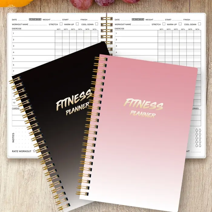 Livre de Plan de Fitness adapté aux femmes et aux hommes