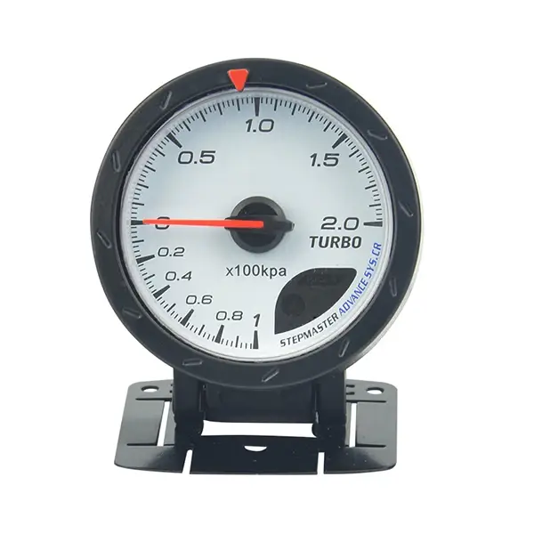 Dragon-Jauge automatique Trubin Boost, 60mm, éclairage rouge et blanc, compteur de voiture avec capt