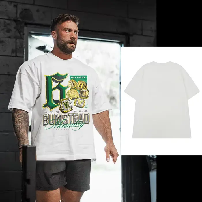 T-shirt décontracté CBUM Chris Fitness Training Gym pour hommes et femmes