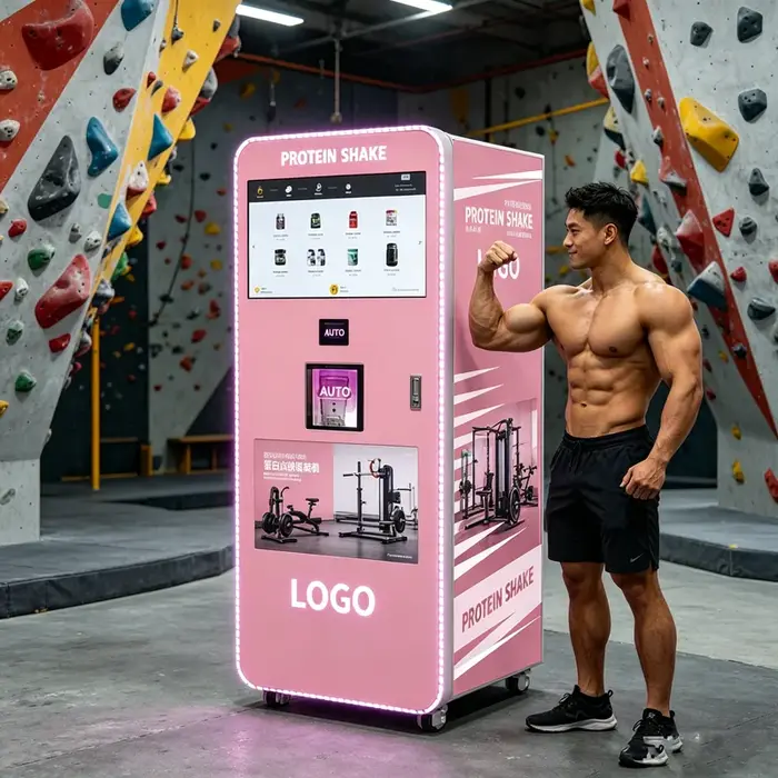 Distributeur automatique de boissons protéinées Protein Power pour les salles de sport