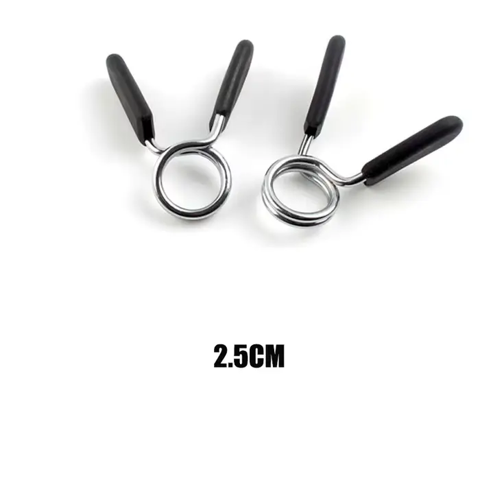 Barre d'haltères de Fitness avec pinces, poids réglable de 25mm, poignée d'haltère filetée Standard,