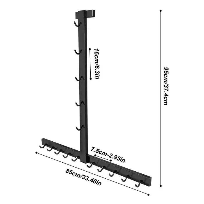 Support d'accessoires de gymnastique Lat Pull Down Bar, support de rangement de câbles pour accessoires Lat Pulldown pour Fitness de gymnastique à domicile Mag Grip