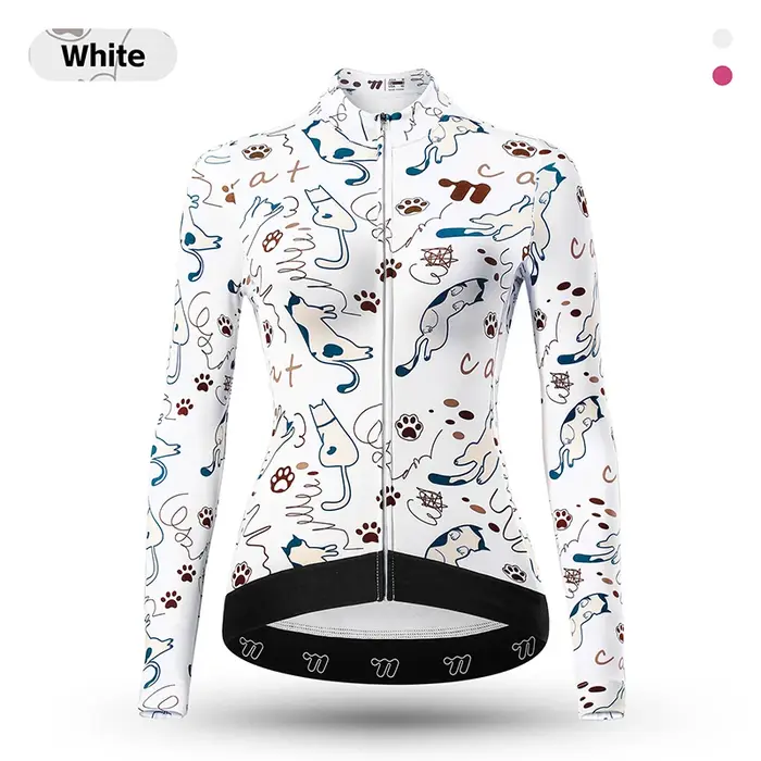 WEST BIKING-Maillot de cyclisme à manches longues pour femme, veste chaude de vélo d'hiver et d'auto