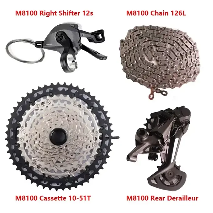 Shimano XT M8100 4 pièces 12s groupe