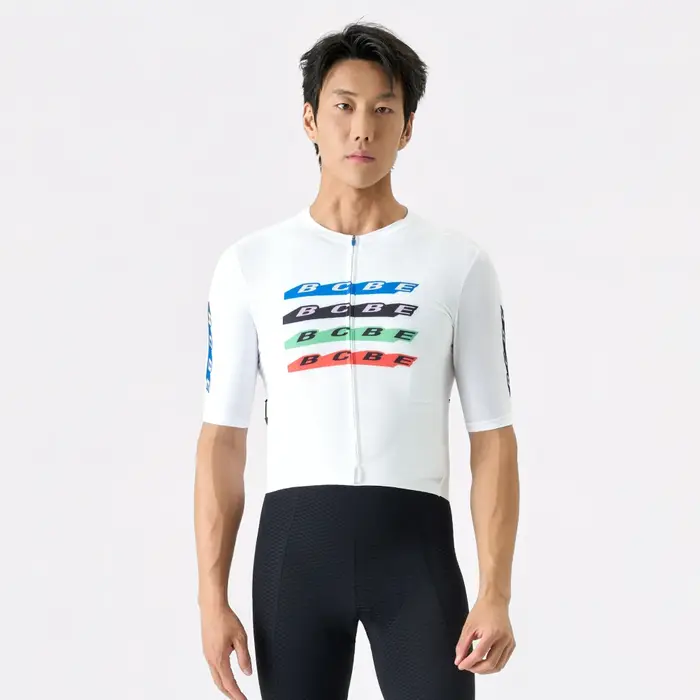 BCBE-ING Maillot de cyclisme d'été à manches courtes, vêtements de vélo respirants de haute qualité,