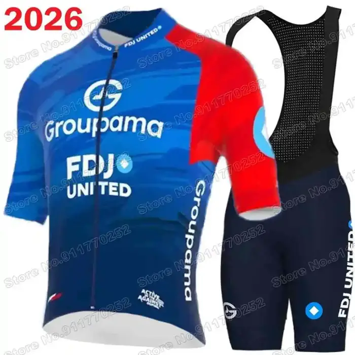 Maillot de Cyclisme Équipe FDJ 2026
