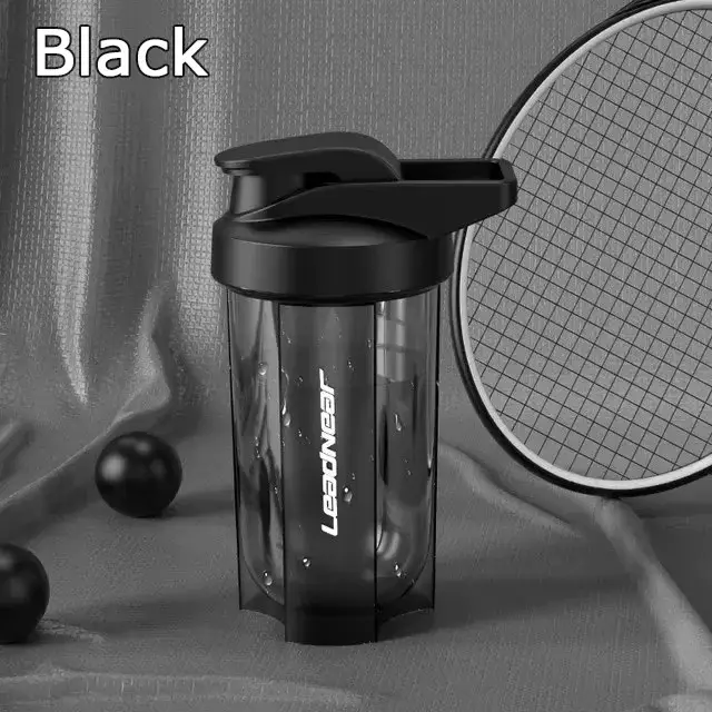 500Ml Portable Milk Shake protéine poudre mélange tasse Fitness bouteille à boire pour salle de Sport secouer