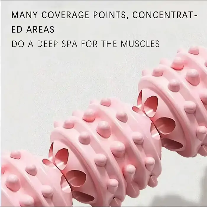 Rouleau de massage ergonomique portatif pour points de pression