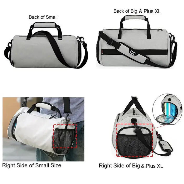 Sac de sport à support sec pour hommes et femmes, XA103 + WA, entraînement, fitness, voyage, sports 