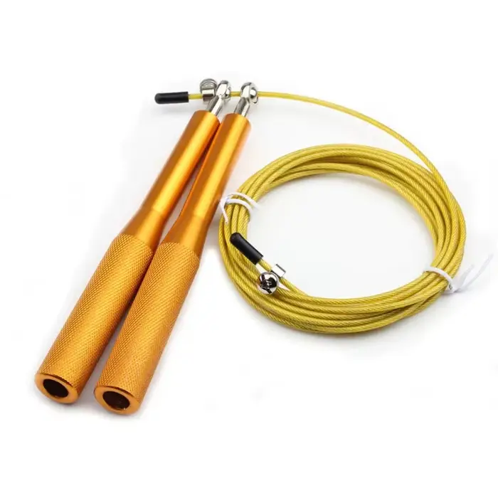 New Fitness Heavy Steel Wire Jump Rope for Crossfit Speed Training Box MMA Gym Exerciser Skipping