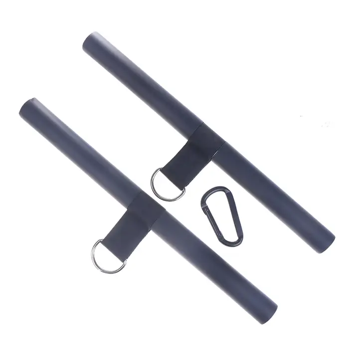 Accessoire de gym à domicile : Barre de traction de 40 cm, équipement essentiel pour la musculation à domicile, accessoires durables pour la traction dorsale (LAT) et les triceps.