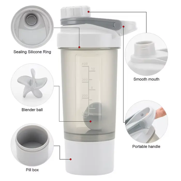 Bouteille Shaker de 400ml