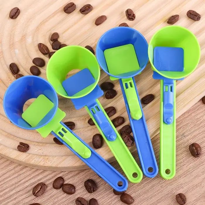 Cuillère coulissante créative pour poudre de protéines