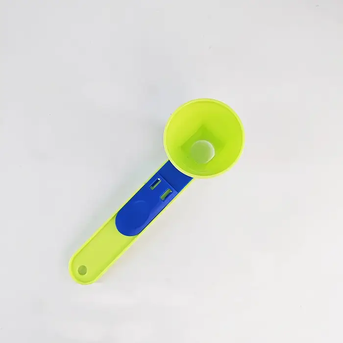 Cuillère à poudre de protéines en matériau PP Durable sans gâchis-entonnoir coulissant pour le lait 
