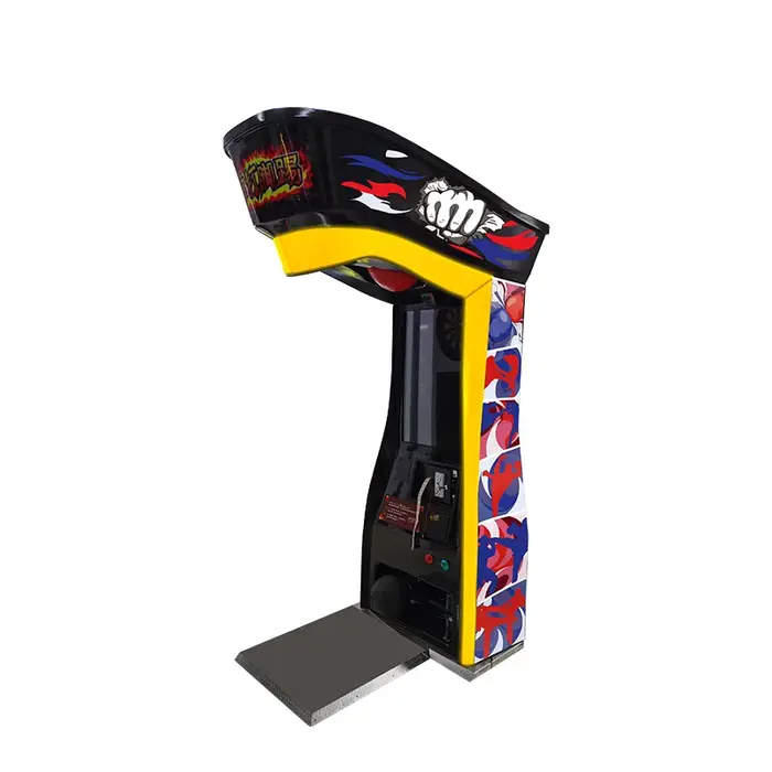 Nouvelle Machine de Divertissement de Boxe Ultime : Console de Jeu d'Arcade Sportive avec Émulateur de Coup de Pied et Musique d'Ambiance