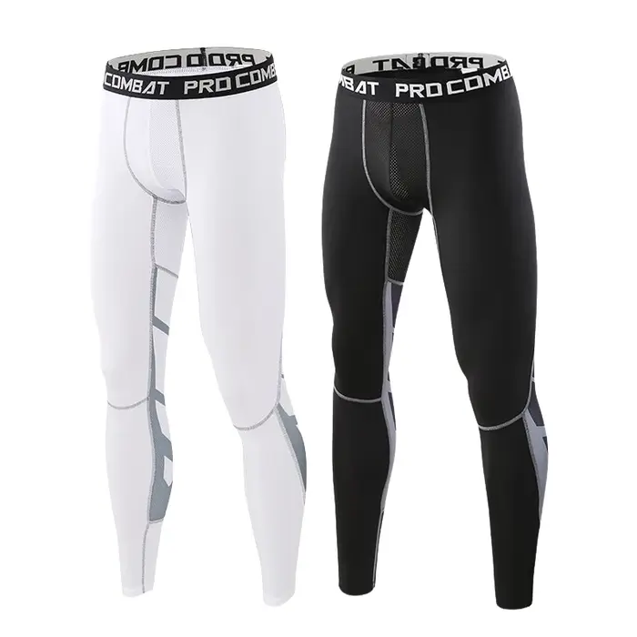 Pantalon de compression élastique pour homme, legging collant, pantalon de survêtement, cyclisme, co