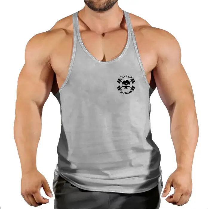 Débardeurs de musculation 2026 pour hommes – Maillots de sport en coton