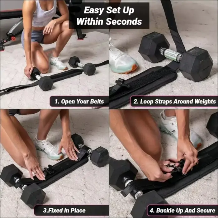 Ceinture d'exercice d'haltères