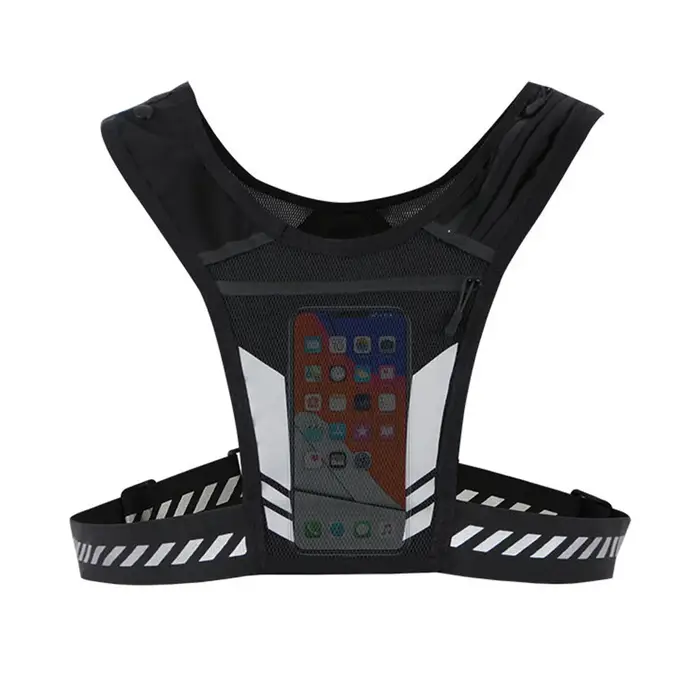 Gilet de support pour téléphone de course