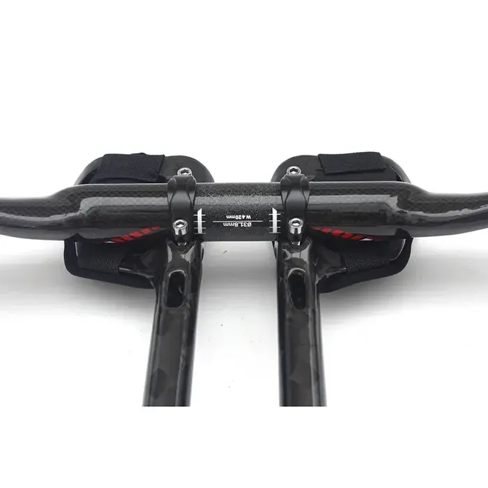 Aero Base Bar Guidon de vélo de route en fibre de carbone TT Triathlon