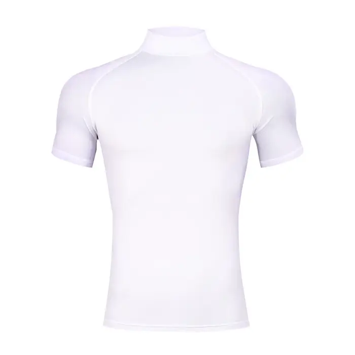 T-shirt moulant de sport de musculation pour hommes