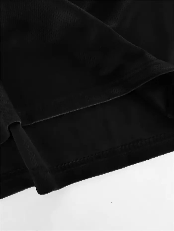 T-shirts pour hommes à col rond en polyester respirant
