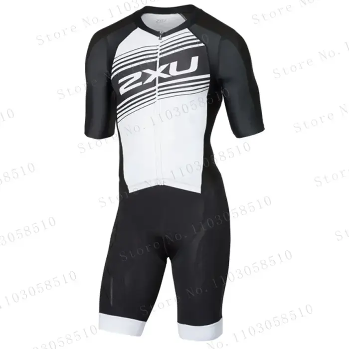 Zxuful hommes personnalisé sublimé Triathlon combinaison uniformes vélo maillot