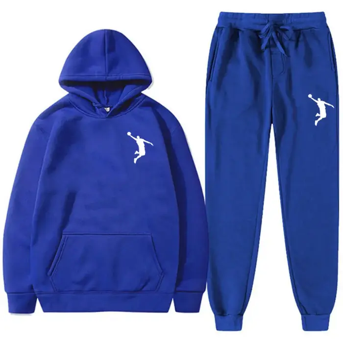 Sport basket-ball marque sweat pantalons de survêtement hommes femmes 2 pièces ensembles survêtement mode décontracté vêtements de sport à capuche Sudadera Hombre