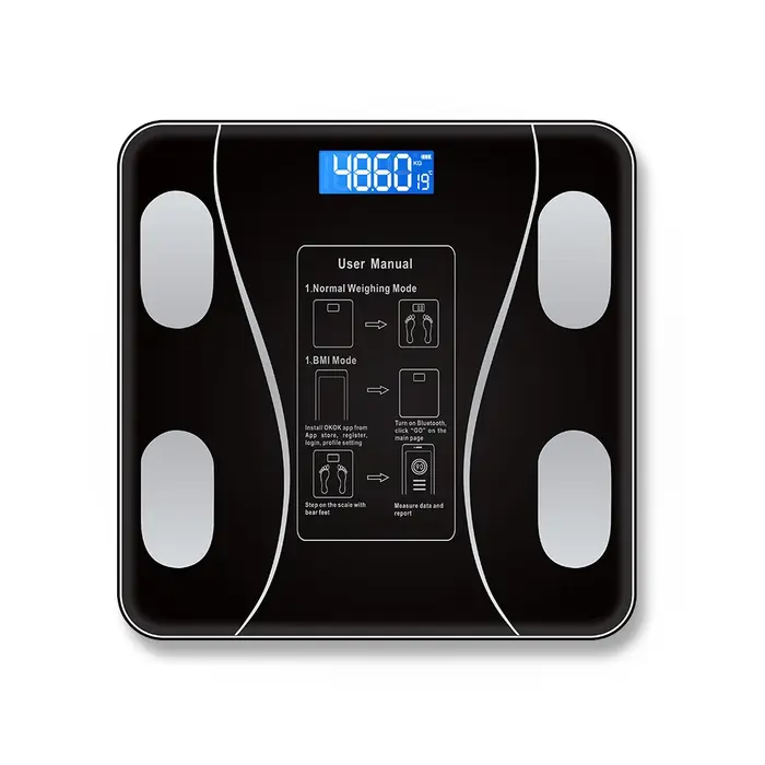Balance de graisse corporelle intelligente sans fil