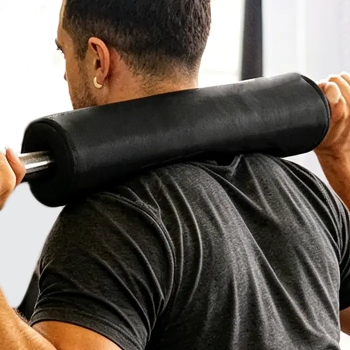 Coussin antidérapant pour squats avec barre