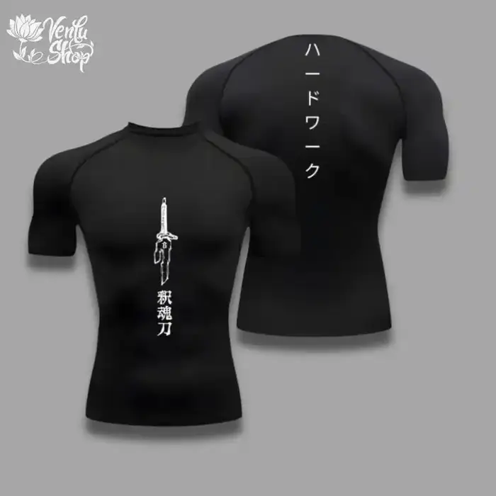 Toji Compression chemise vêtements de sport vêtements de sport gymnastique Jujutsu Kaisen compresses