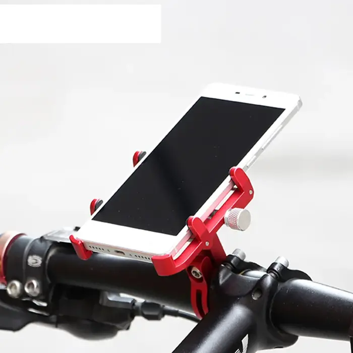 Support de téléphone en aluminium pour vélo