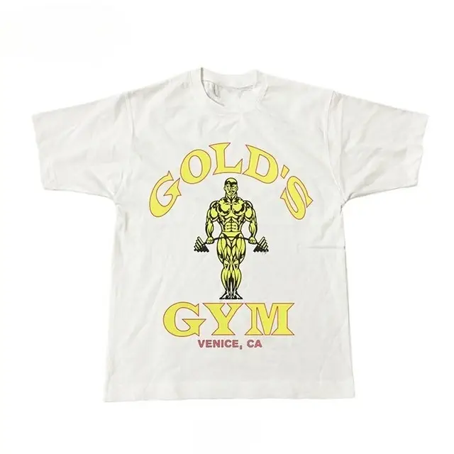 T-shirt à manches courtes pour hommes Gold's Gym Sports
