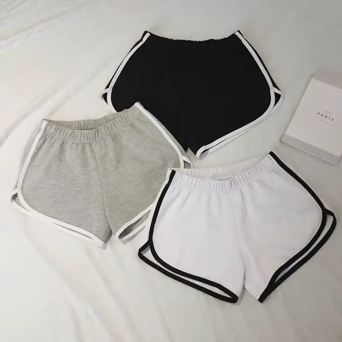 Short élastique pour femme, coupe ample, séchage rapide, course fine d'été, fitness, loisirs et vêtements anti-externes. Instagram