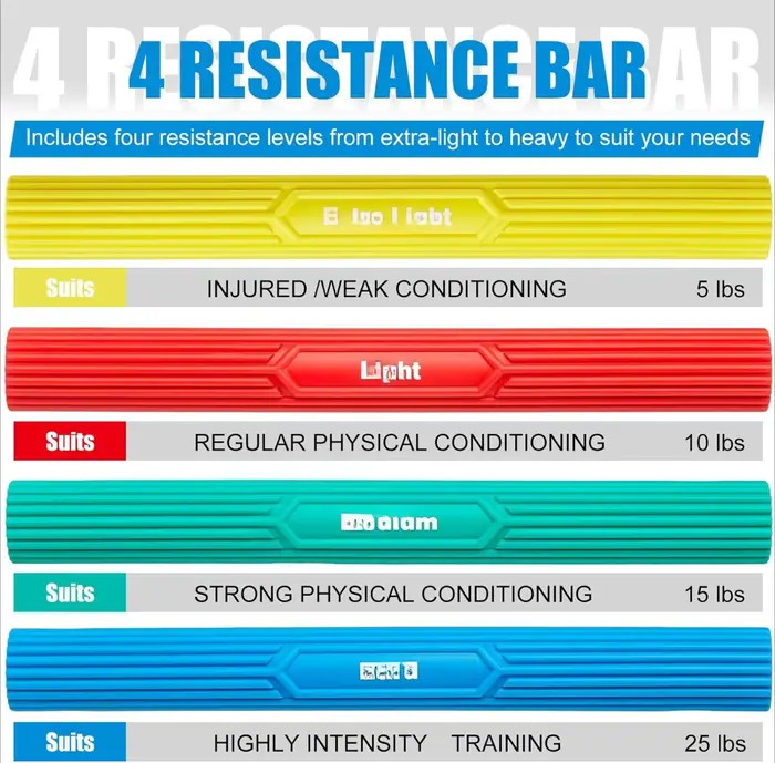 Barre de résistance pour entraînement