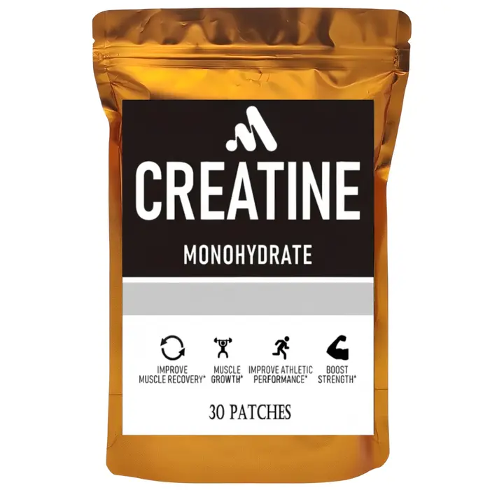 30 patchs patchs transdérmiques monohydratés de créatine-soutien les muscles, l'énergie cellulaire e
