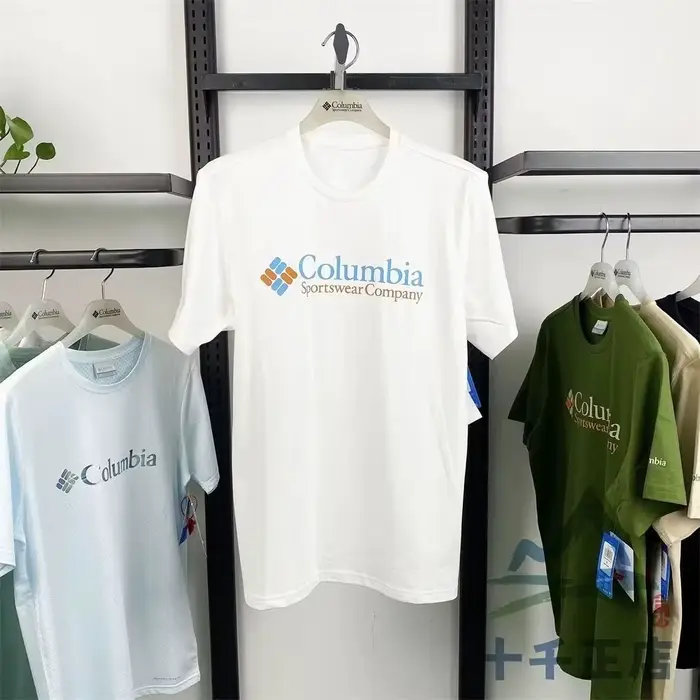 Nouvelle collection : T-shirts de sport pour hommes, en coton ample, imprimés multicolores, à col ro