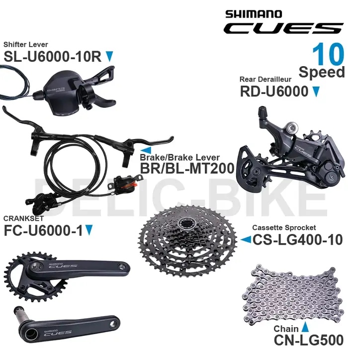 WinterMANO toxique ES U6000 Groupe SL-U6000-10R RD-U6000 FC-U6000-1 CS-LG300 CS-LG400 CN-LG500 MT200