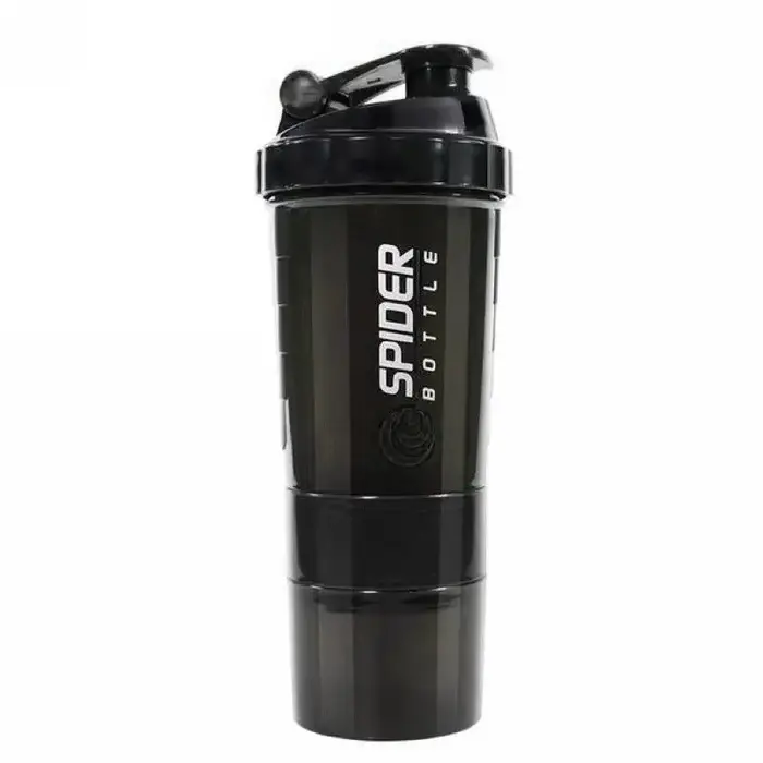 Bouteille de shaker de protéines pour le sport et la salle de sport en plastique utile de 500 ml