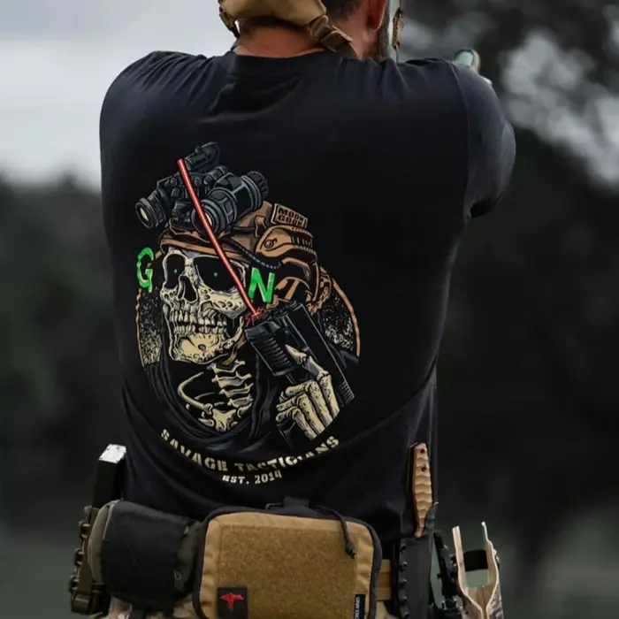 T-shirt tactique militaire décontracté Goon Outdoor Sports Tough Guy