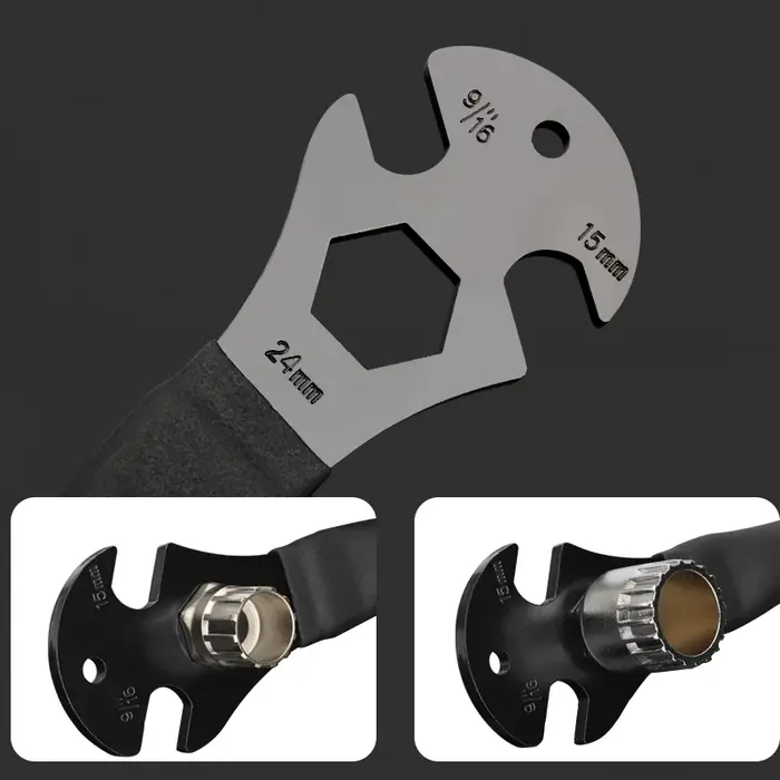 Clé à pédale de vélo à poignée Extra longue, pour vtt, route, VTT, installation, retrait, remplaceme