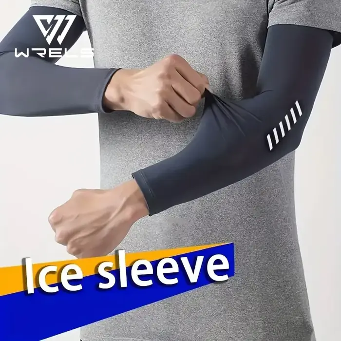 1 paire de manchons de sport légers et respirants pour hommes