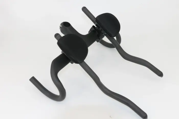 Guidon de vélo tout en carbone arc-en-ciel TT