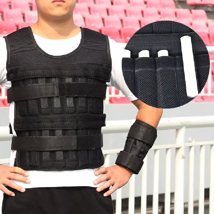 Veste d'entraînement de boxe à chargement réglable