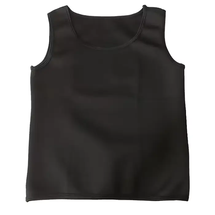 Hommes T-shirts d'entraînement effet Sauna gilet de sport hauts d'exercice vêtements de Fitness minc