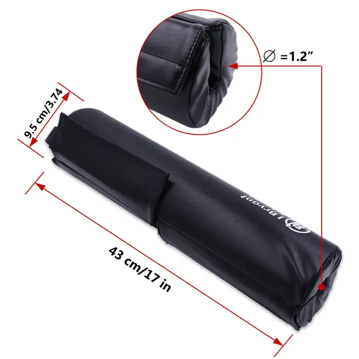Coussin de squat antidérapant avec mousse optique