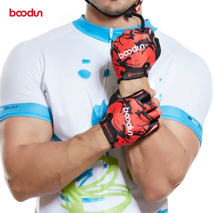 Gants de cyclisme demi-doigt pour hommes et femmes