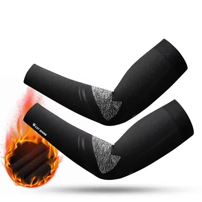 WEST BIKING hiver chaud vélo bras manches jambières hommes femmes printemps automne hiver sport vélo
