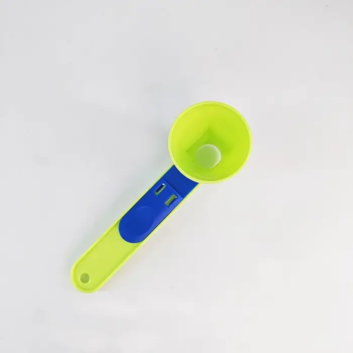 Cuillère à poudre de protéines en matériau PP Durable sans gâchis-entonnoir coulissant pour le lait